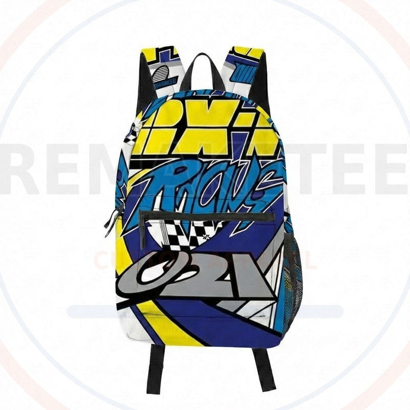RemakeTee Custom Vintage Retro BMX Racing Backpack 338