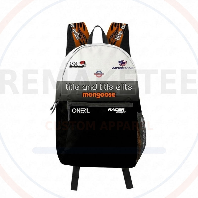 RemakeTee Custom Vintage Retro BMX Racing Backpack 344