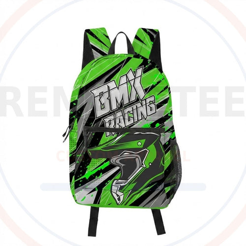 RemakeTee Custom Vintage Retro BMX Racing Backpack 356