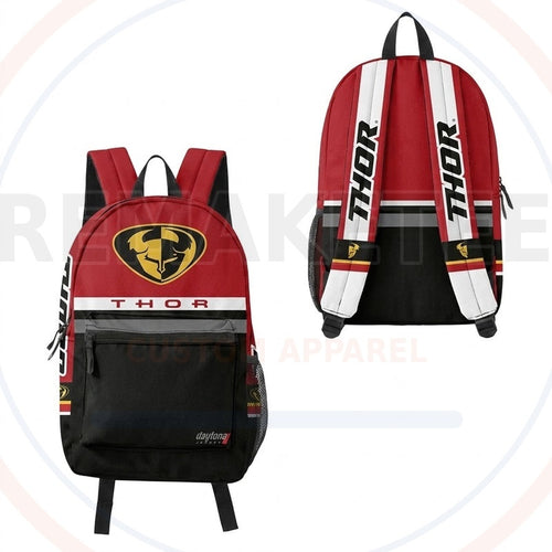 RemakeTee Custom Vintage Retro BMX Racing Backpack 372