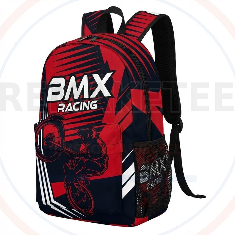 RemakeTee Custom Vintage Retro BMX Racing Backpack 376