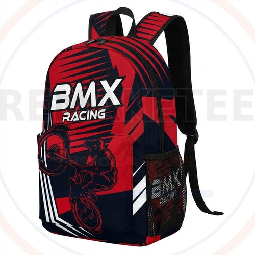 RemakeTee Custom Vintage Retro BMX Racing Backpack 376