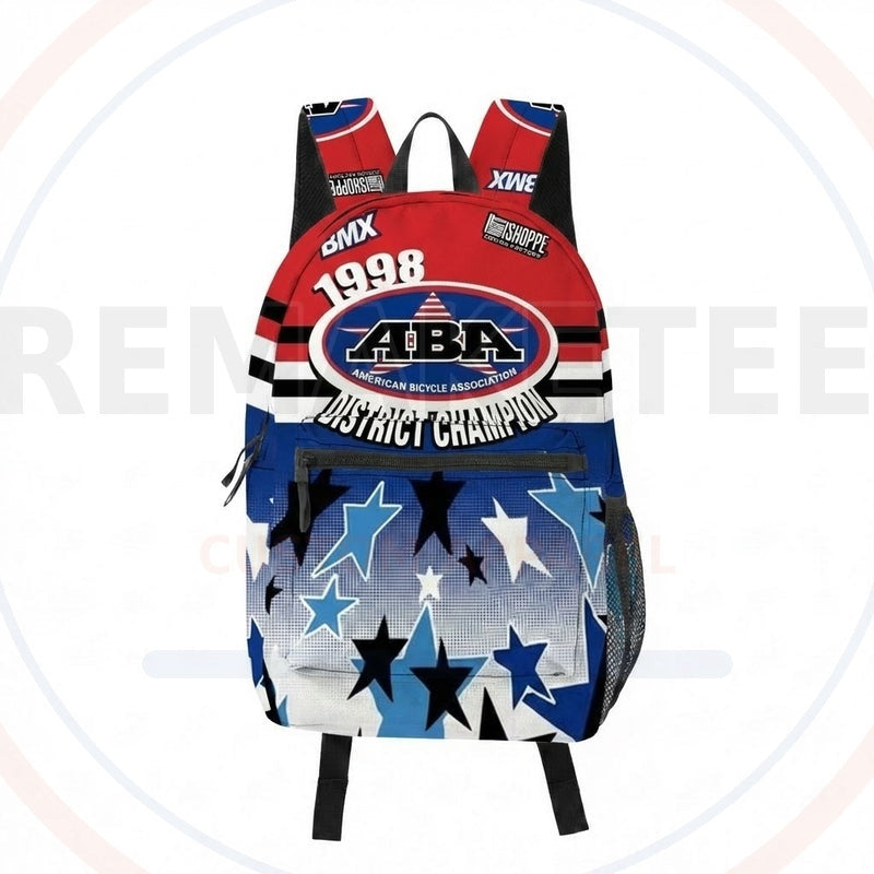 RemakeTee Custom Vintage Retro BMX Racing Backpack 397