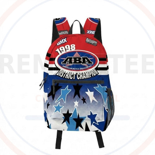 RemakeTee Custom Vintage Retro BMX Racing Backpack 397