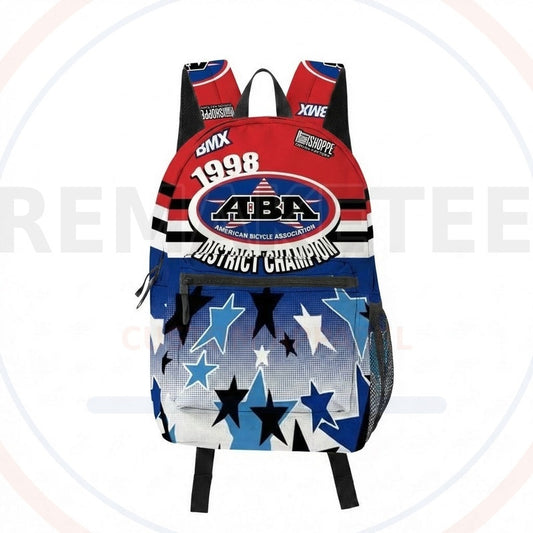 RemakeTee Custom Vintage Retro BMX Racing Backpack 397