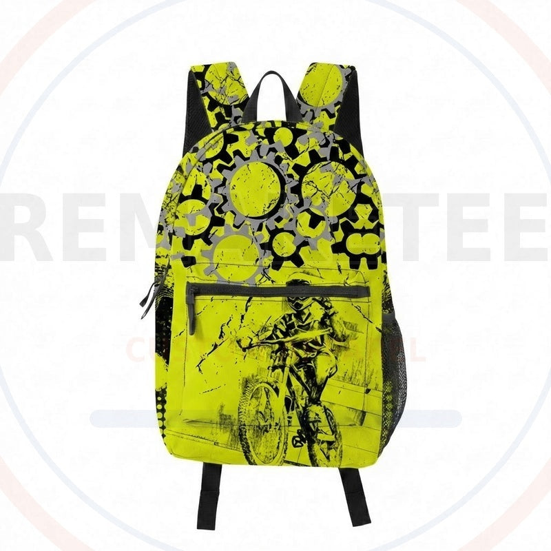 RemakeTee Custom Vintage Retro BMX Racing Backpack 415