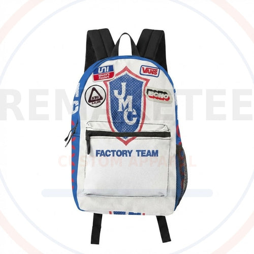 RemakeTee Custom Vintage Retro BMX Racing Backpack 424