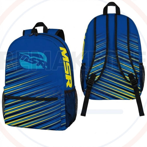 RemakeTee Custom Vintage Retro BMX Racing Backpack 427