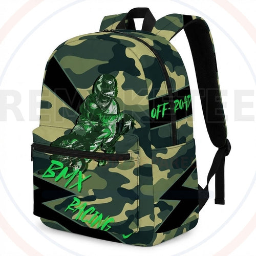 RemakeTee Custom Vintage Retro BMX Racing Backpack 431