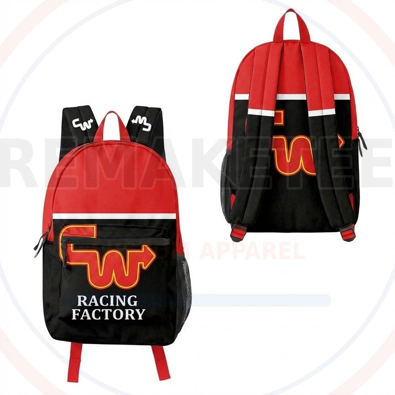 RemakeTee Custom Vintage Retro BMX Racing Backpack 436