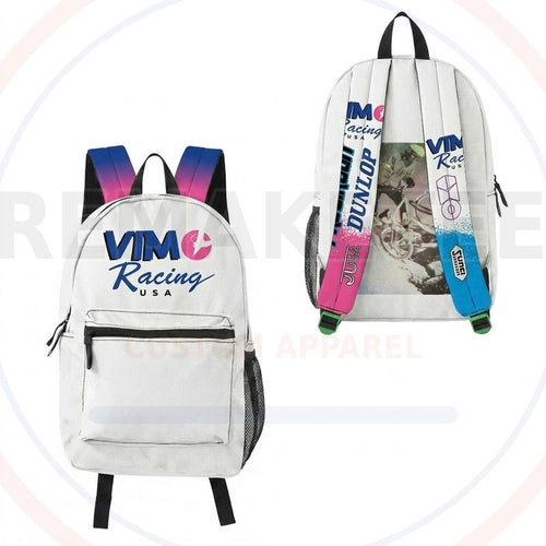 RemakeTee Custom Vintage Retro BMX Racing Backpack 445