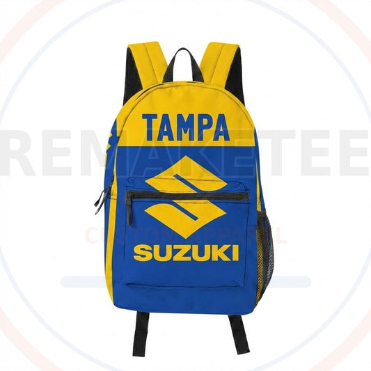 RemakeTee Custom Vintage Retro BMX Racing Backpack 451