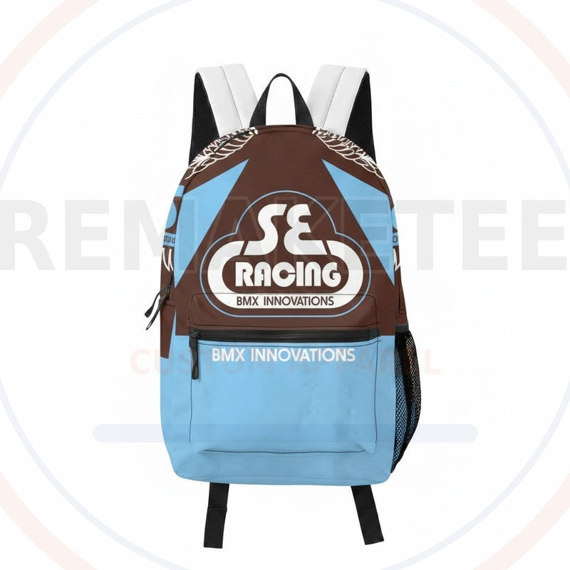 RemakeTee Custom Vintage Retro BMX Racing Backpack 454