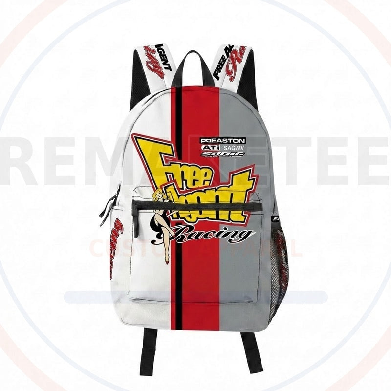 RemakeTee Custom Vintage Retro BMX Racing Backpack 457