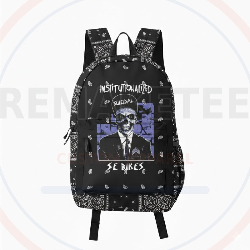 RemakeTee Custom Vintage Retro BMX Racing Backpack 461