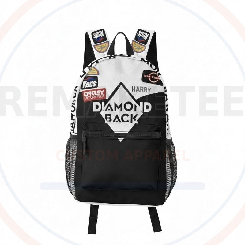 RemakeTee Custom Vintage Retro BMX Racing Backpack 464