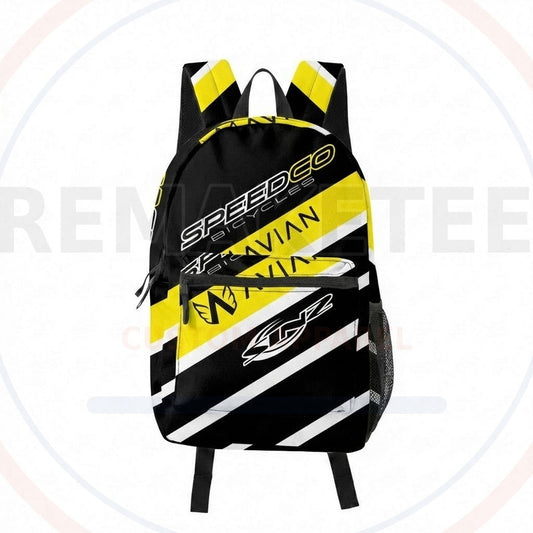 RemakeTee Custom Vintage Retro BMX Racing Backpack 475