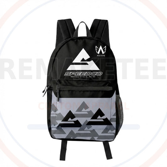 RemakeTee Custom Vintage Retro BMX Racing Backpack 477