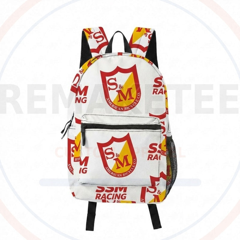 RemakeTee Custom Vintage Retro BMX Racing Backpack 482