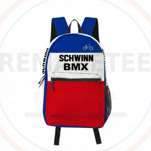 RemakeTee Custom Vintage Retro BMX Racing Backpack 484