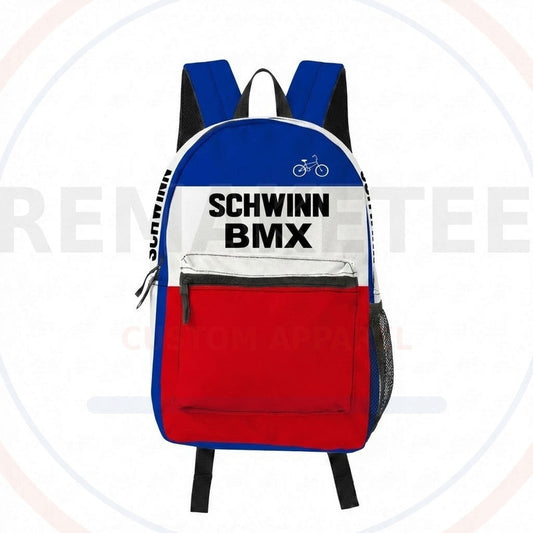 RemakeTee Custom Vintage Retro BMX Racing Backpack 484