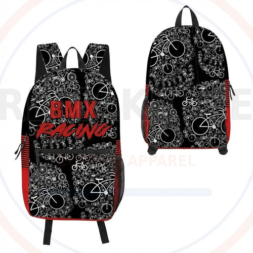 RemakeTee Custom Vintage Retro BMX Racing Backpack 497