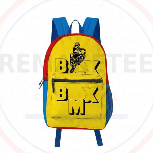 RemakeTee Custom Vintage Retro BMX Racing Backpack 498
