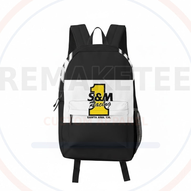 RemakeTee Custom Vintage Retro BMX Racing Backpack 519