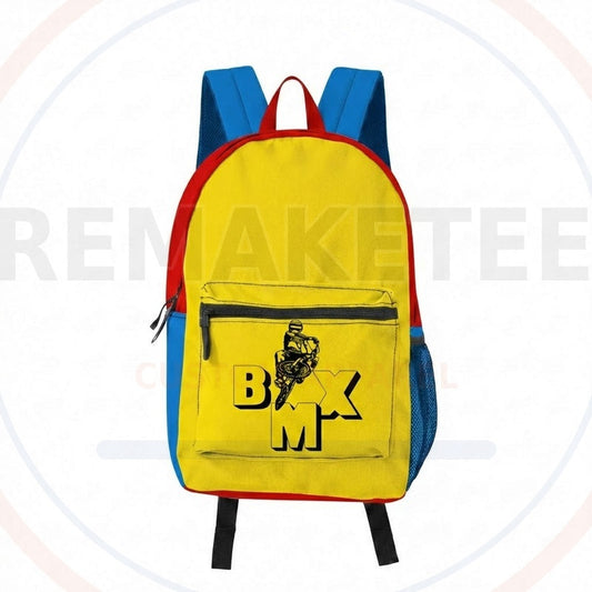 RemakeTee Custom Vintage Retro BMX Racing Backpack 524