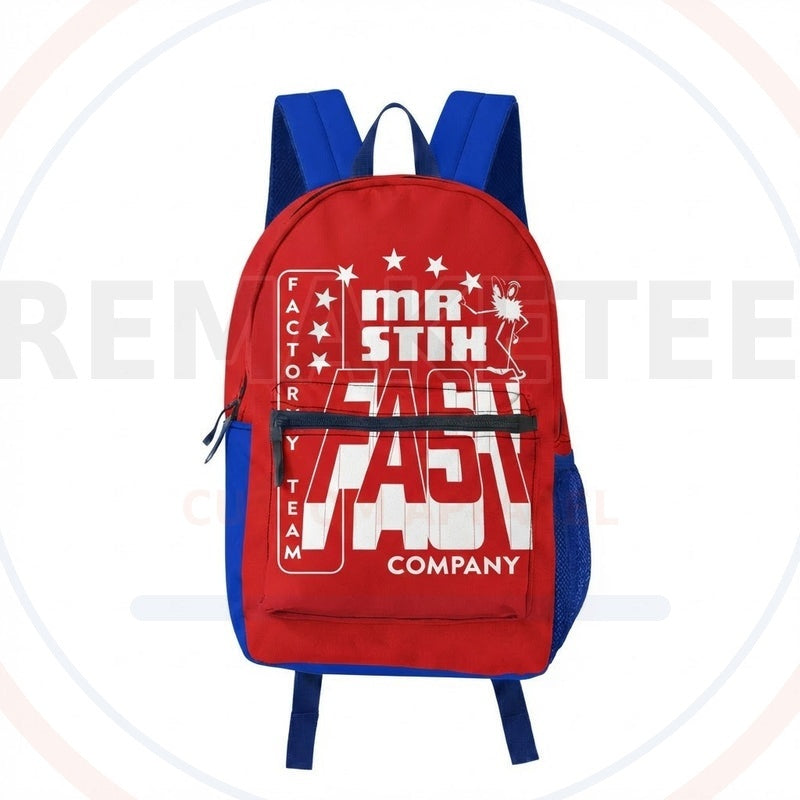 RemakeTee Custom Vintage Retro BMX Racing Backpack 531