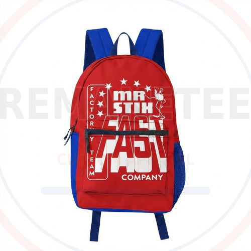 RemakeTee Custom Vintage Retro BMX Racing Backpack 531