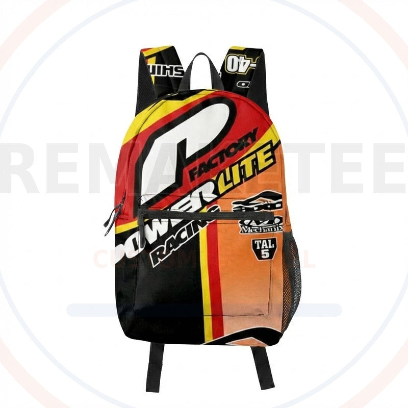 RemakeTee Custom Vintage Retro BMX Racing Backpack 532