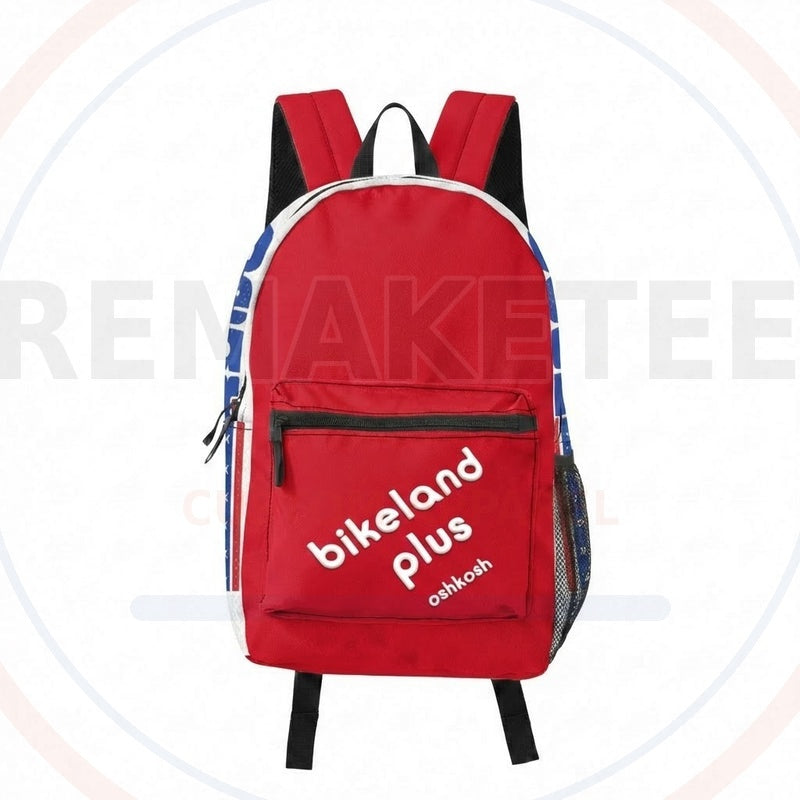 RemakeTee Custom Vintage Retro BMX Racing Backpack 542