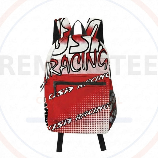 RemakeTee Custom Vintage Retro BMX Racing Backpack 545