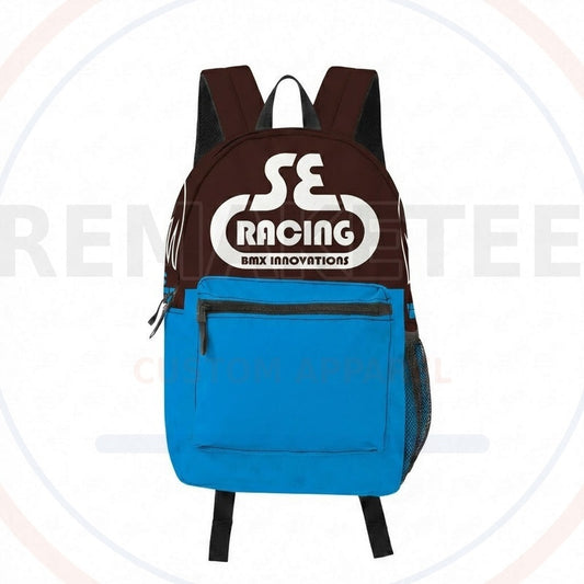 RemakeTee Custom Vintage Retro BMX Racing Backpack 548