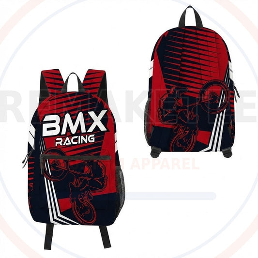 RemakeTee Custom Vintage Retro BMX Racing Backpack 550