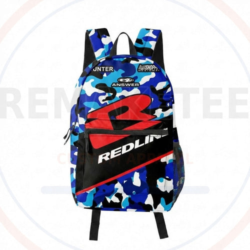 RemakeTee Custom Vintage Retro BMX Racing Backpack 551