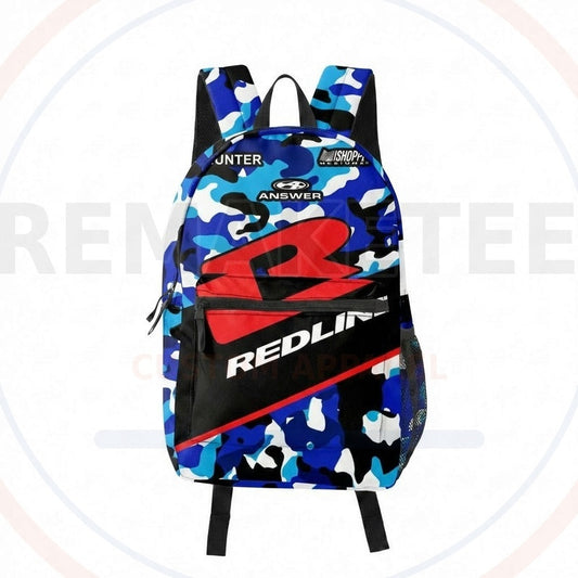 RemakeTee Custom Vintage Retro BMX Racing Backpack 551
