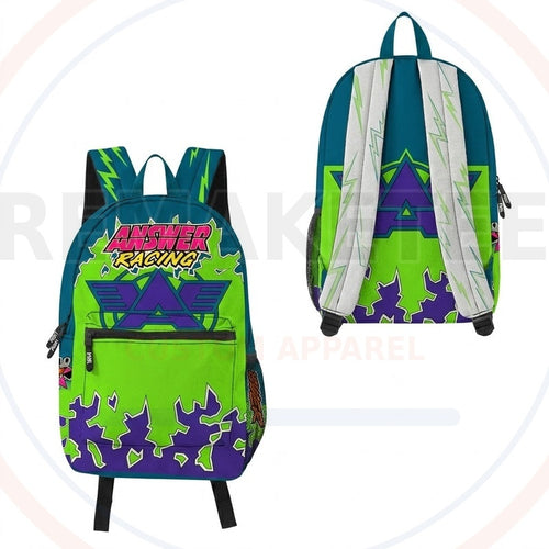 RemakeTee Custom Vintage Retro BMX Racing Backpack 557