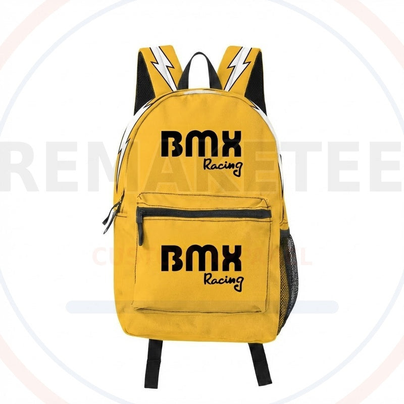 RemakeTee Custom Vintage Retro BMX Racing Backpack 558