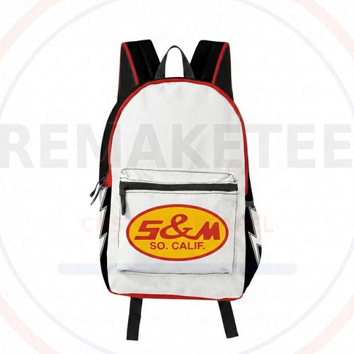 RemakeTee Custom Vintage Retro BMX Racing Backpack 569
