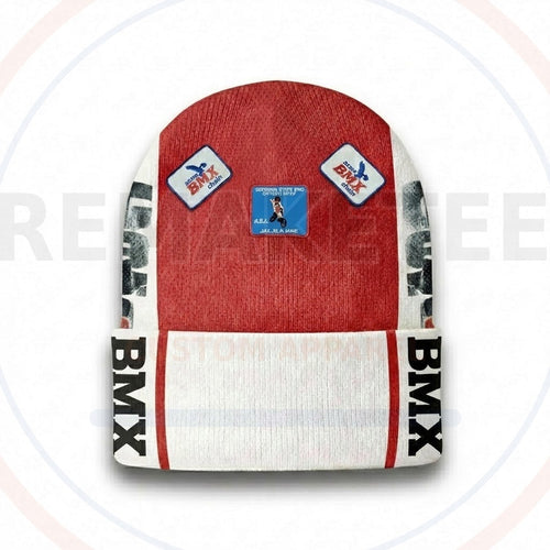 RemakeTee Custom Vintage Retro BMX Racing Beanie 025