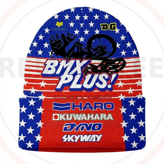 RemakeTee Custom Vintage Retro BMX Racing Beanie 104