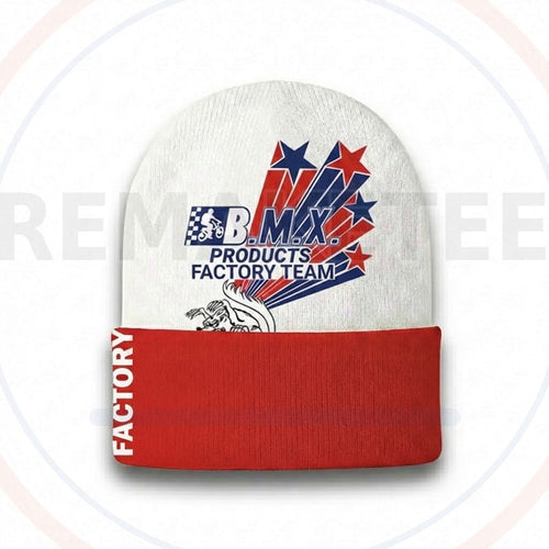 RemakeTee Custom Vintage Retro BMX Racing Beanie 109