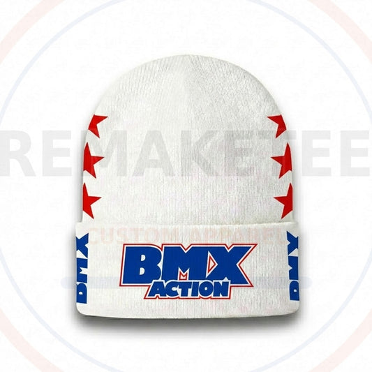 RemakeTee Custom Vintage Retro BMX Racing Beanie 195