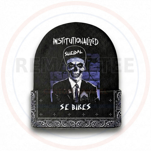 RemakeTee Custom Vintage Retro BMX Racing Beanie 197