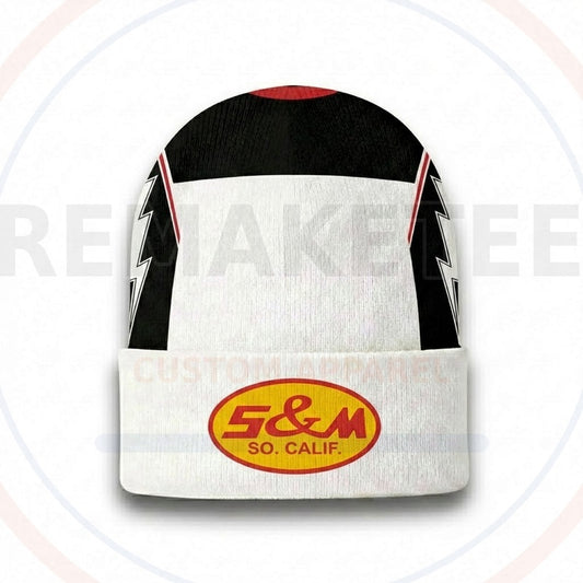 RemakeTee Custom Vintage Retro BMX Racing Beanie 302