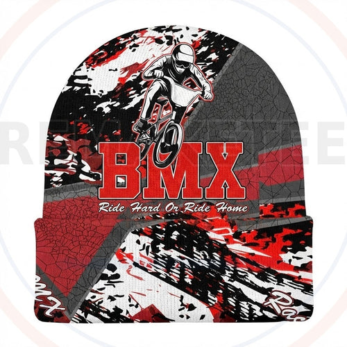 RemakeTee Custom Vintage Retro BMX Racing Beanie 337
