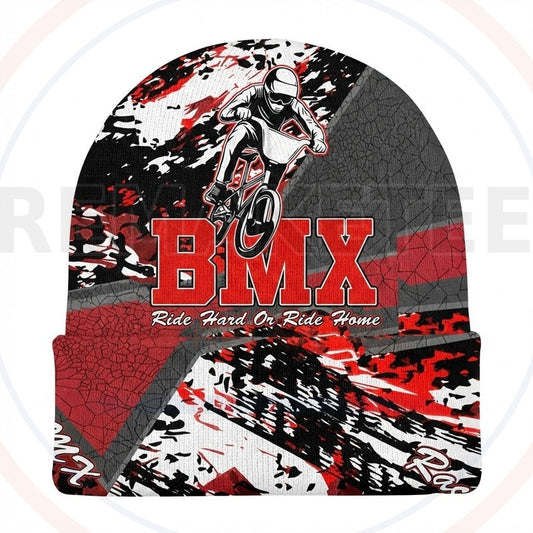 RemakeTee Custom Vintage Retro BMX Racing Beanie 337