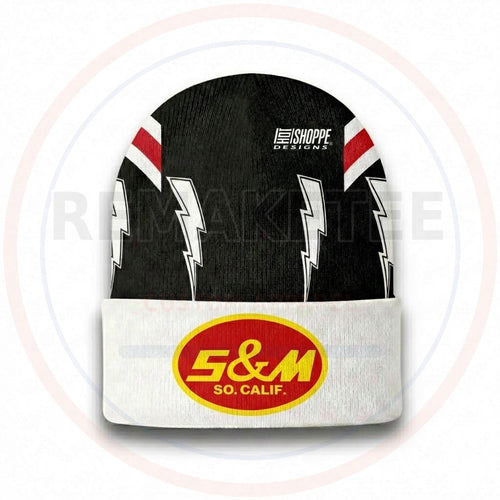 RemakeTee Custom Vintage Retro BMX Racing Beanie 441